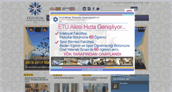 Desktop Screenshot of erzurum.edu.tr